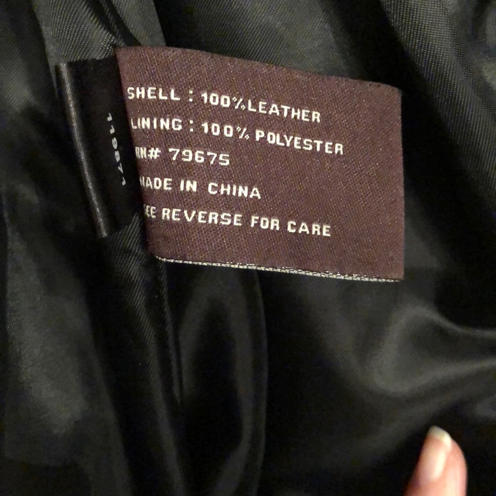 Leather jacket - Picture 4 of 5